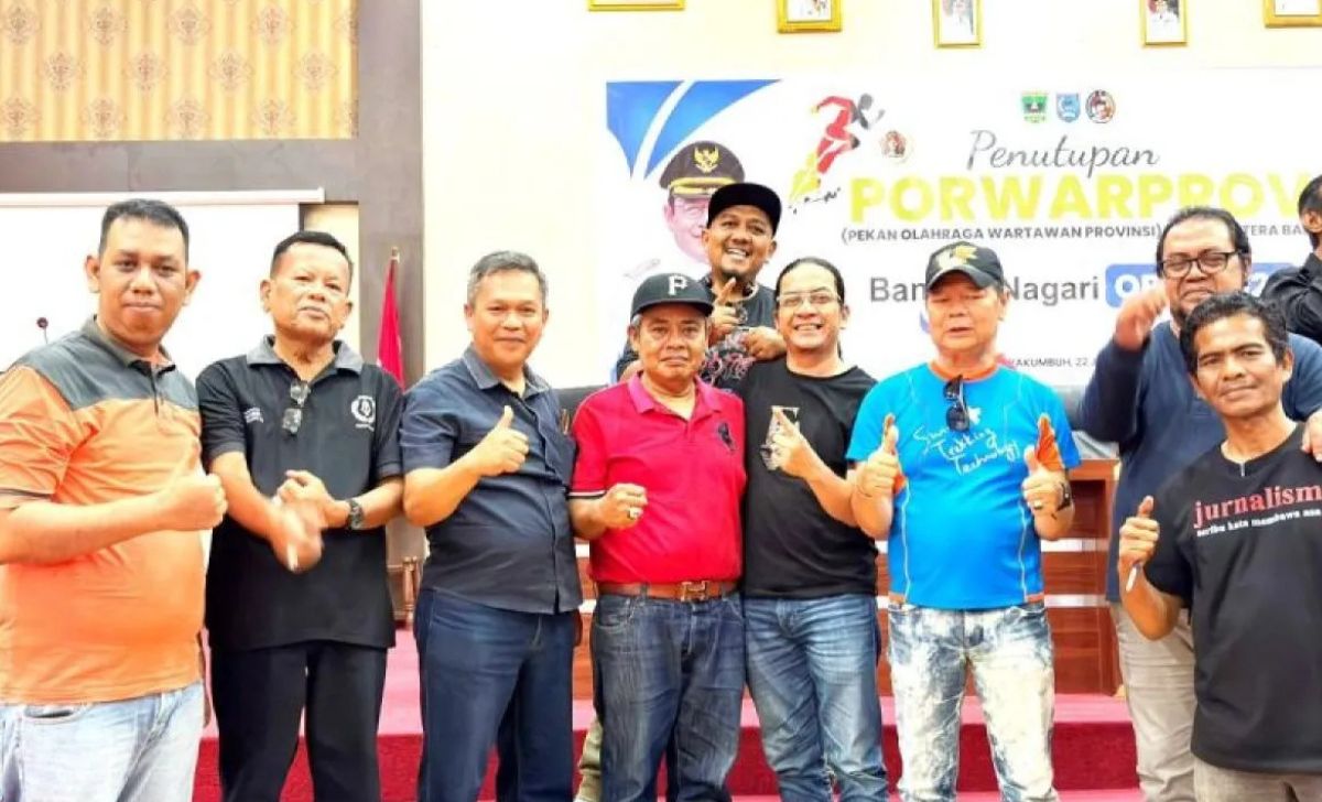 PWI Padang Panjang Raih Prestasi Gemilang di Porwaprov Sumbar-Bank Nagari Open 2025