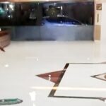 Banjir Rendam Kantor DPRD Sidoarjo Akibat Saluran Tersumbat