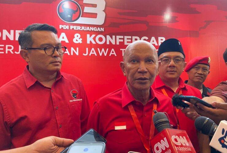 PDIP Jatim Resmi Lantik Pengurus Baru 2025-2030, Said Abdullah Kembali Pimpin