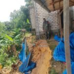 Tebing Ambles 15 Meter Ancam Rumah Warga Di Pamekasan