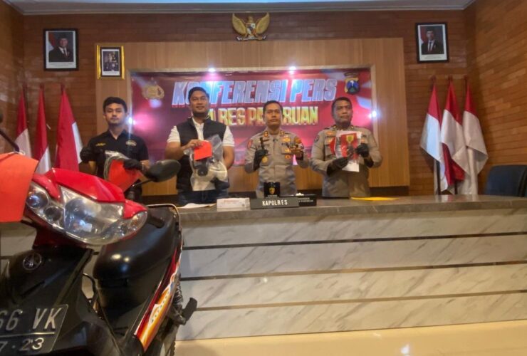 Bongkar Modus Mahasiswa dan Komplotannya, Polres Pasuruan Ringkus Dua Spesialis Curanmor