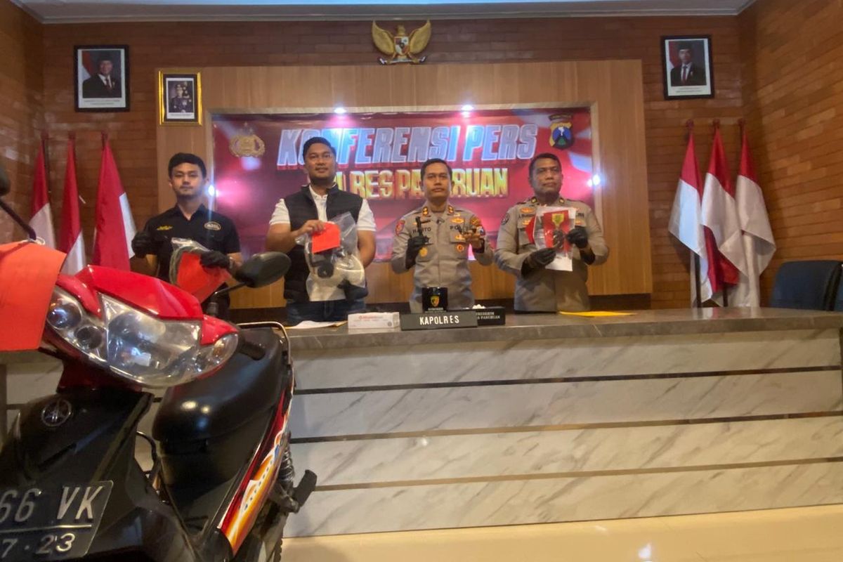 Bongkar Modus Mahasiswa dan Komplotannya, Polres Pasuruan Ringkus Dua Spesialis Curanmor