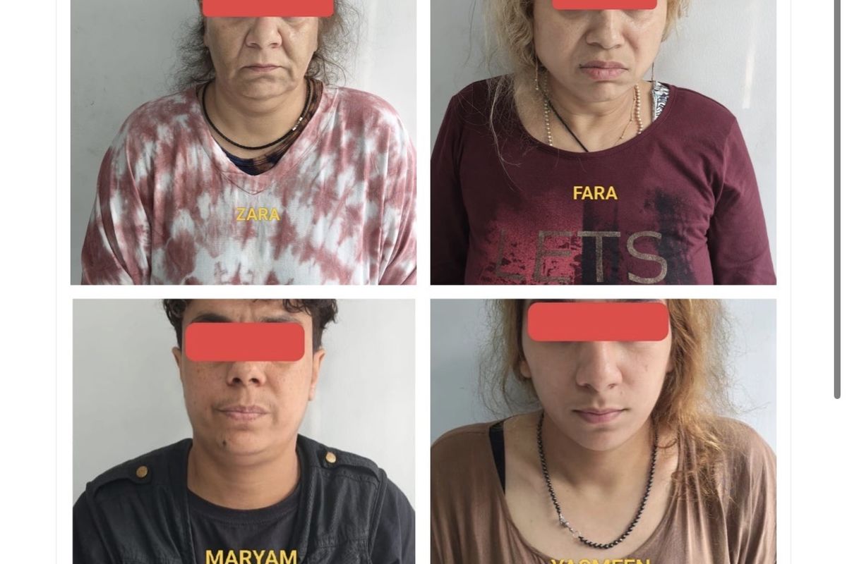 Modus 'Pembeli Ribut', Empat WNA Diciduk Usai Gasak 135 Gram Emas di Toko Perhiasan Surabaya