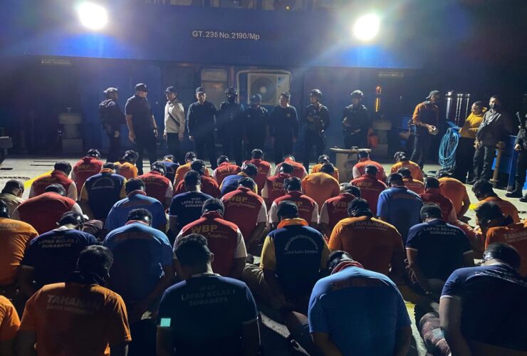 Ditjen PAS Perketat Pengamanan, 46 Warga Binaan "High Risk" Jatim Dipindah ke Nusakambangan