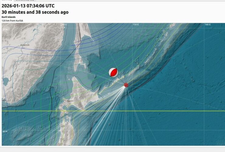 Gempa Magnitudo 6,3 Guncang Tenggara Kuril'sk Rusia, BMKG Pastikan Tak Berpotensi Tsunami di Indonesia
