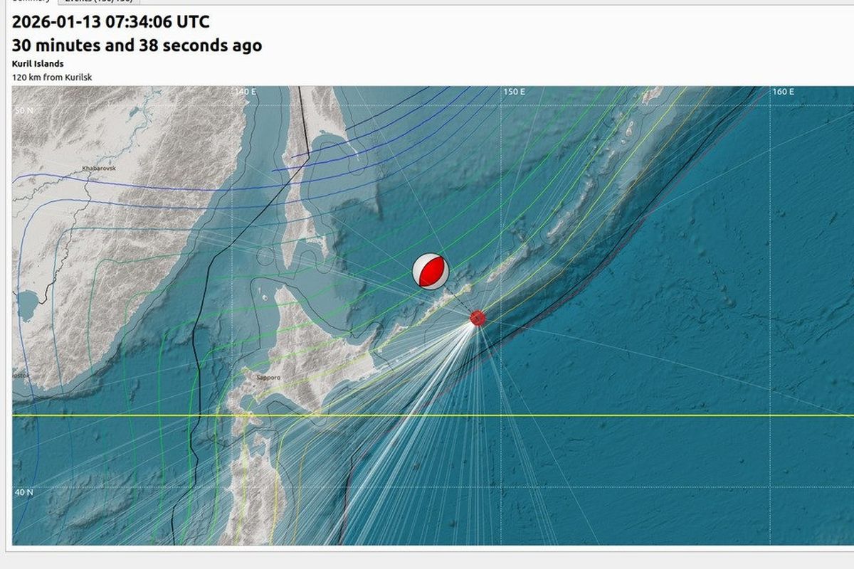 Gempa Magnitudo 6,3 Guncang Tenggara Kuril'sk Rusia, BMKG Pastikan Tak Berpotensi Tsunami di Indonesia