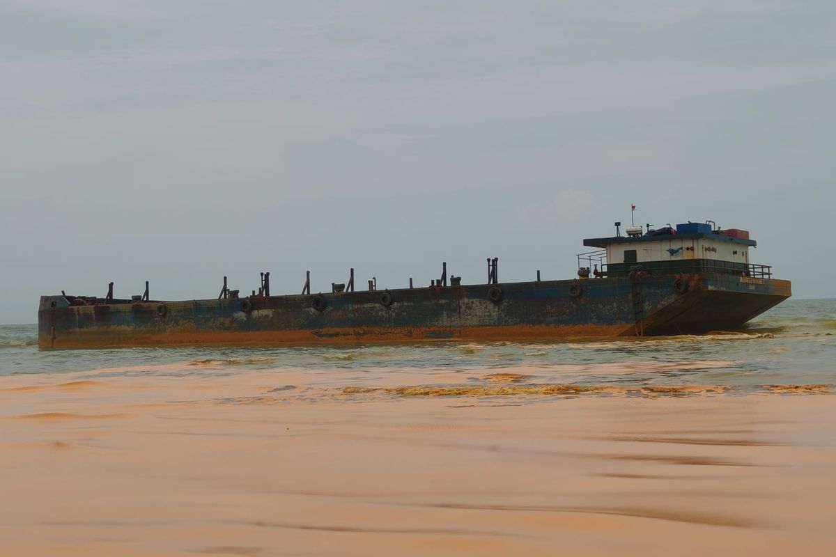 Tumpahan CPO di Gili Iyang Timbulkan Korban: Ikan dan Biota Laut Mati