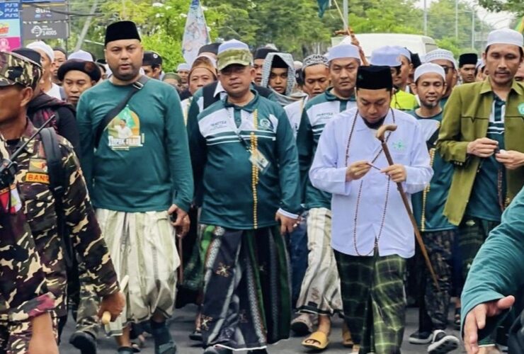 Ribuan Jemaah Napak Tilas Peringati Sejarah Berdirinya NU