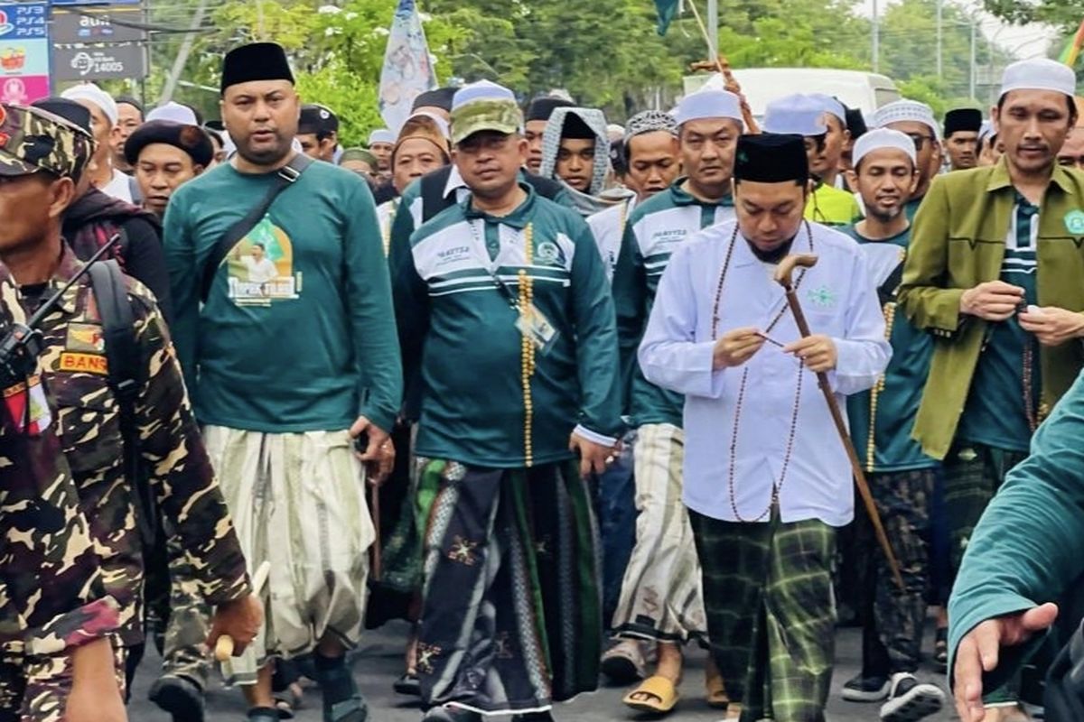 Ribuan Jemaah Napak Tilas Peringati Sejarah Berdirinya NU