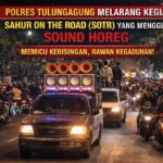 Polres Tulungagung Larang Keras SOTR dengan Sound Horeg Selama Ramadhan