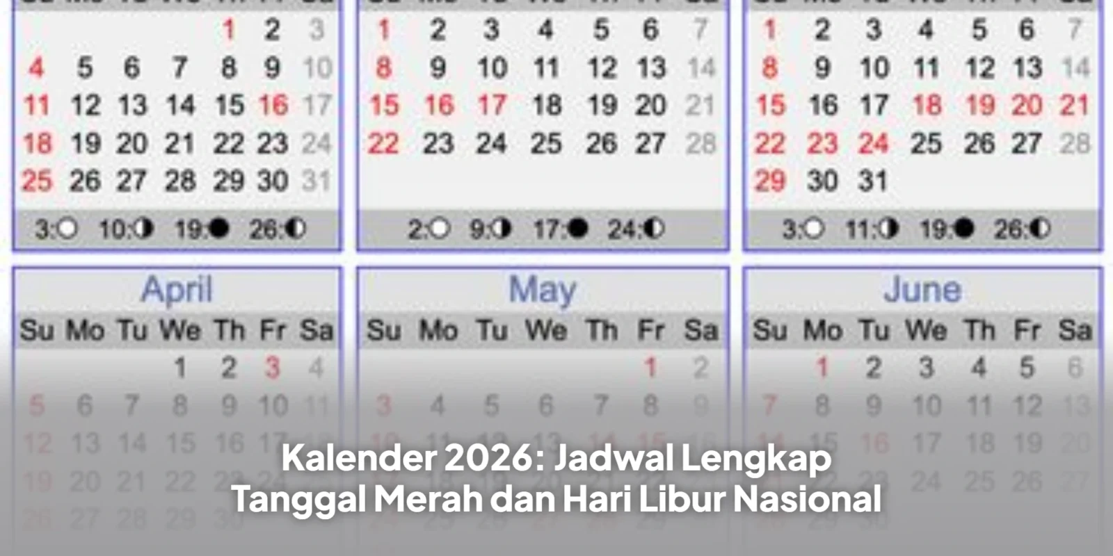 Siap-Siap Long Weekend! Cek Daftar Hari Libur Nasional April 2026 dan Jadwal Cuti Bersama Terbaru